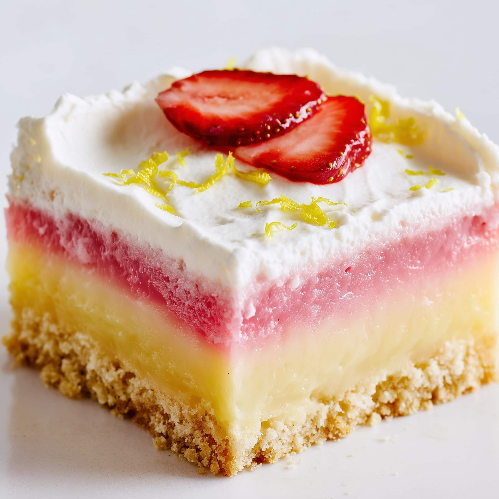 Raspberry Lemon Bars Recipe - Recipe Image