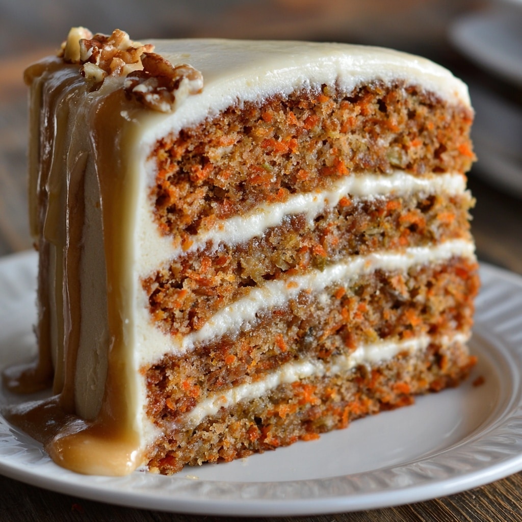 Healthy Carrot Cake Recipe - Recipe Image