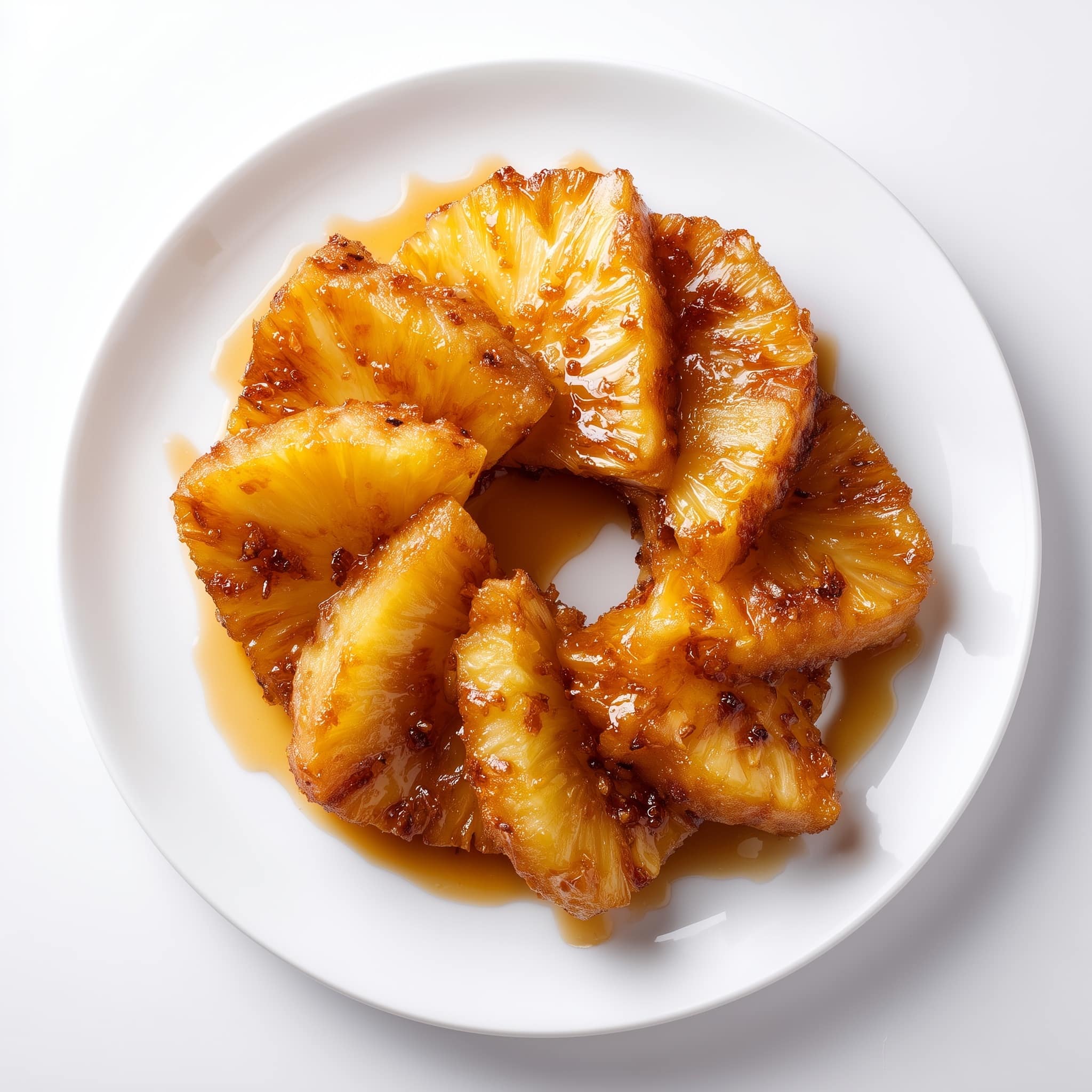 Grilled Pineapple with Brown Sugar and Butter Recipe - Recipe Image