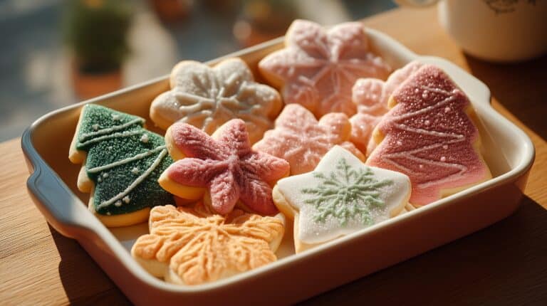 Christmas Melting Moments Butter Cookies Recipe