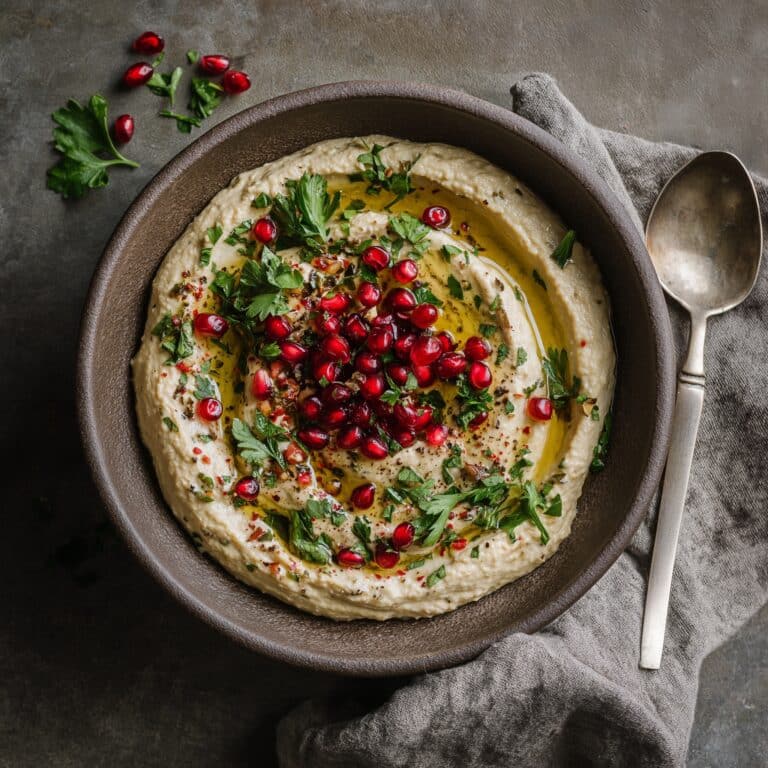 Pomegranate Pistachio Whipped Feta Recipe