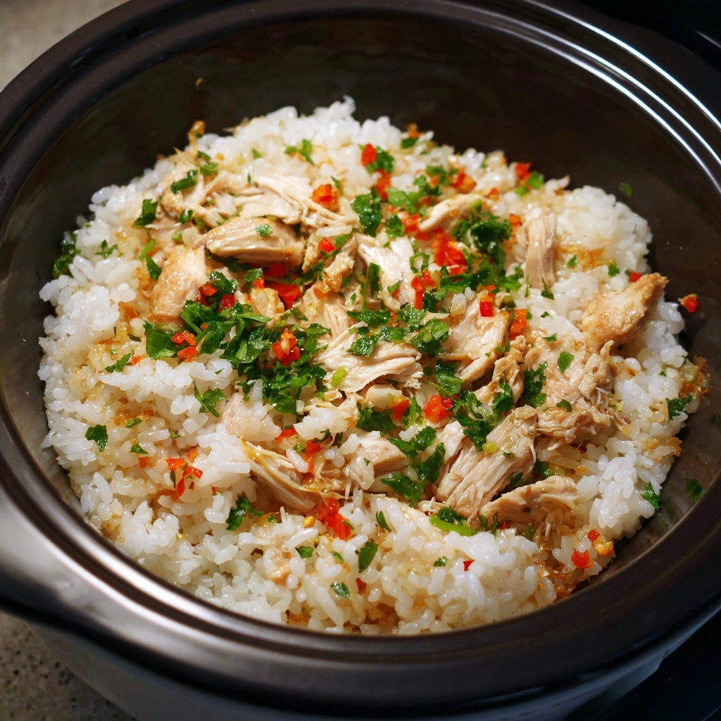 Summer Crockpot Chicken Recipe - Recipe Image
