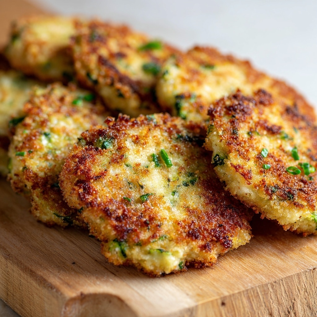 Healthy Zucchini Pancakes Recipe - Recipe Image