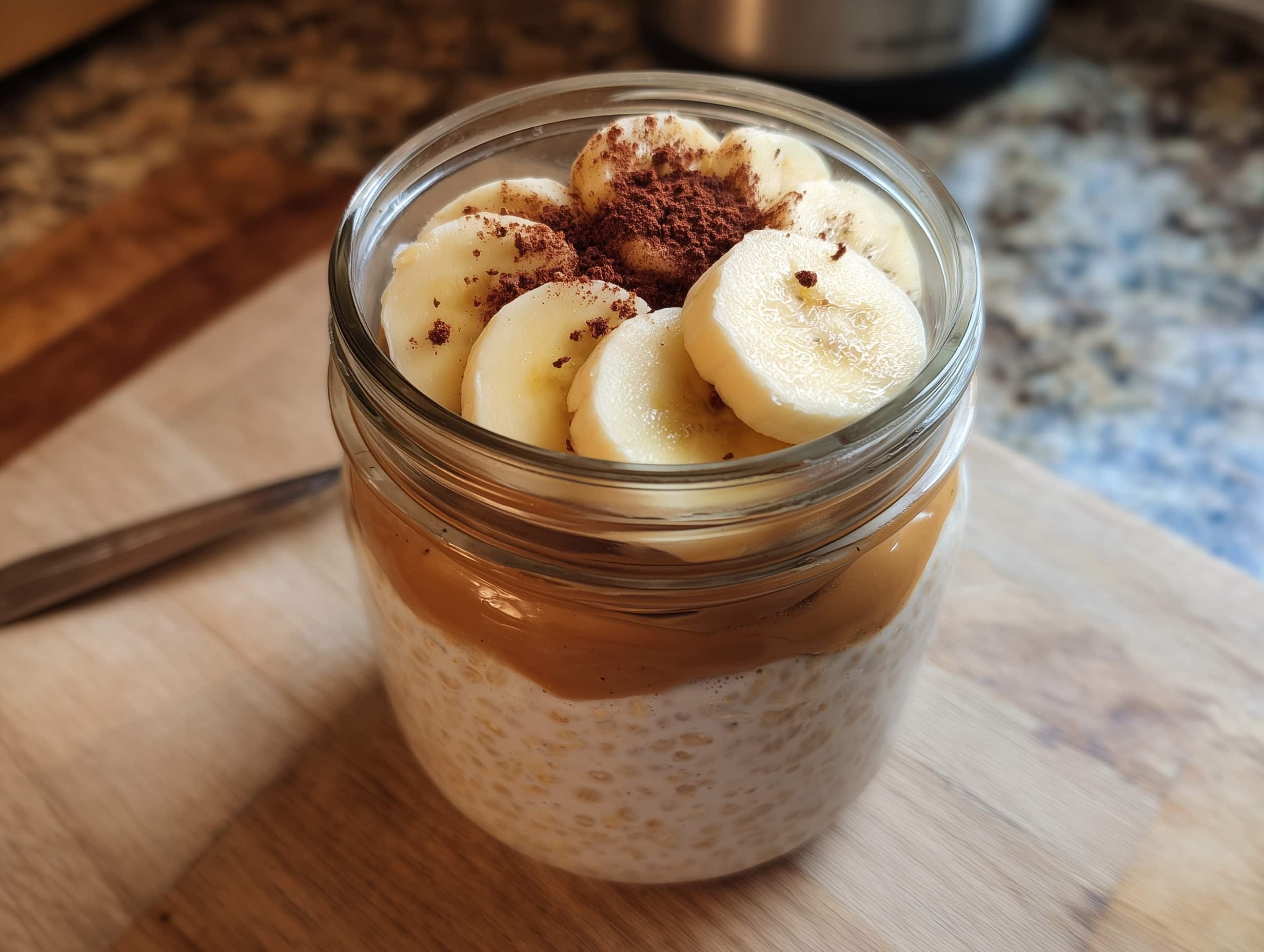 Creamy Brown Sugar Overnight Oats Recipe - Recipe Image