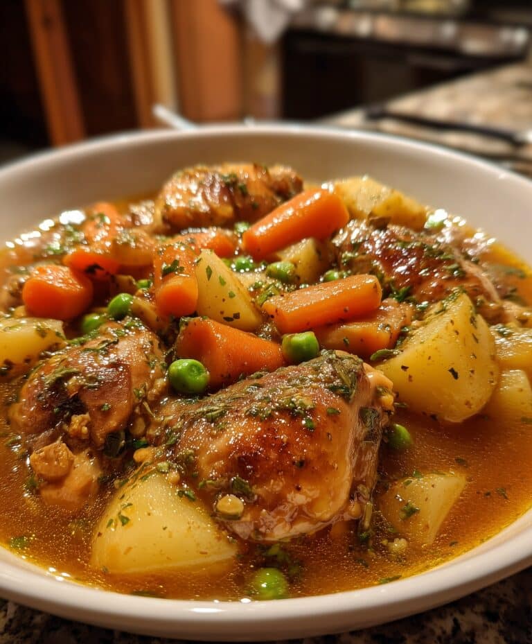 Dutch Oven Roast Chicken with Vegetables Recipe