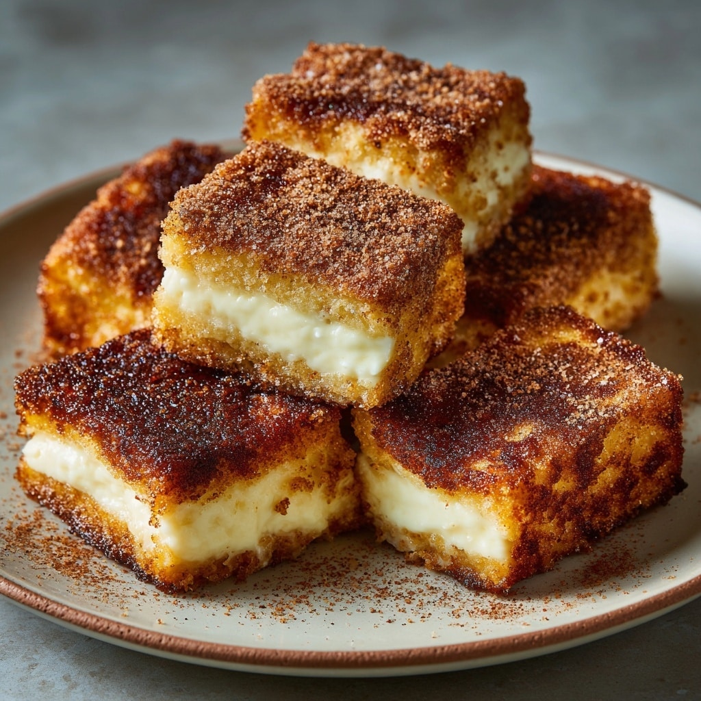 Churro Stuffed French Toast Recipe - Recipe Image