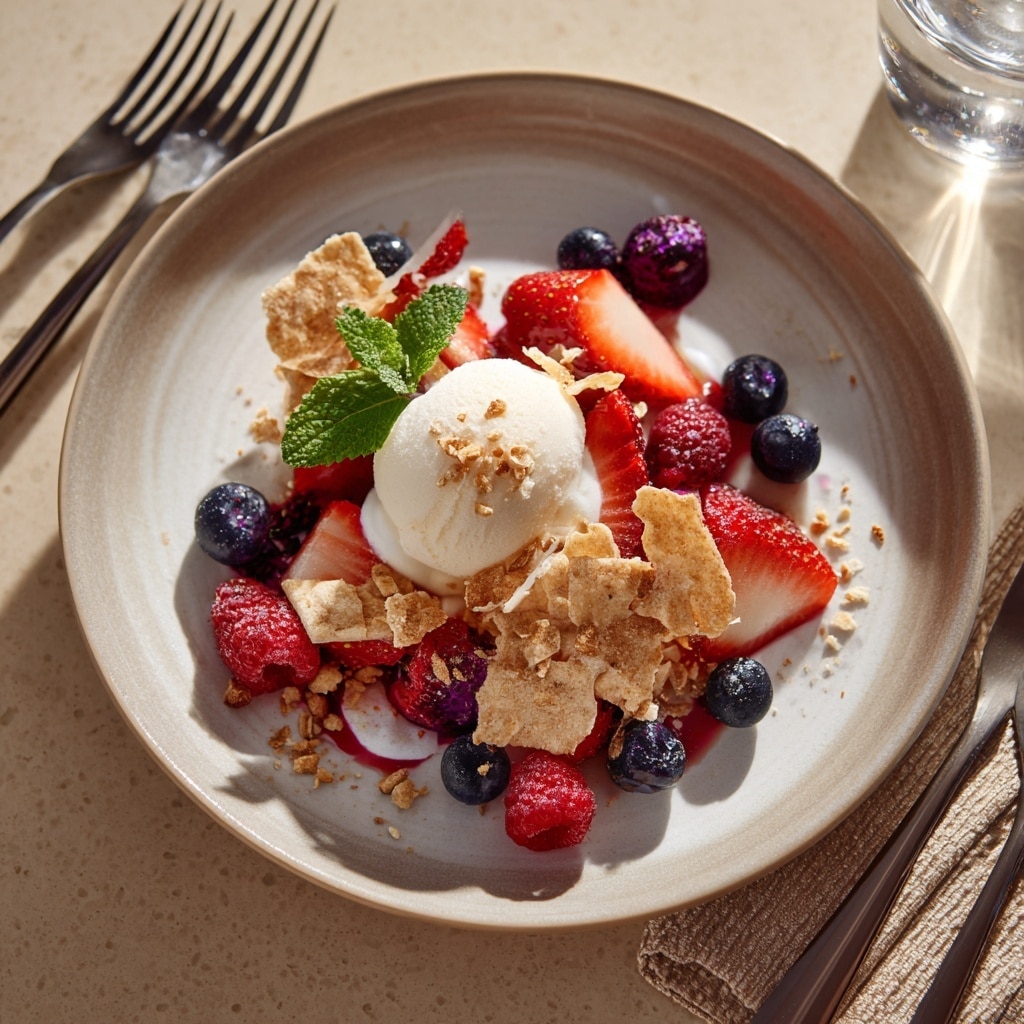 Strawberry Cheesecake Nachos Recipe - Recipe Image