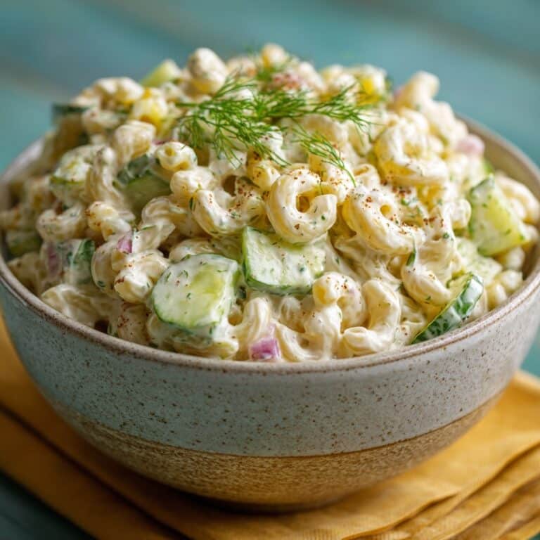 Cucumber Pasta Salad Recipe