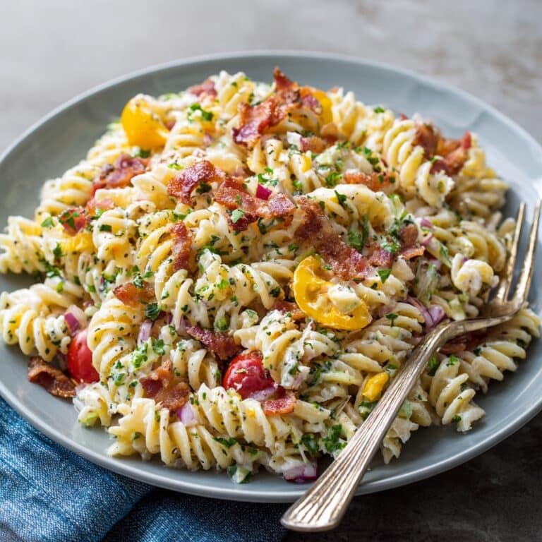 Fresh and Tangy Pasta Salad with Cherry Tomatoes and Feta Recipe