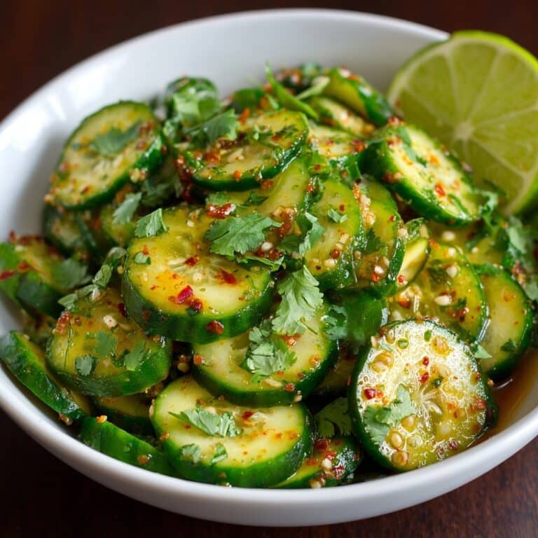 Spicy Jalapeño Popper Cucumber Salad Recipe