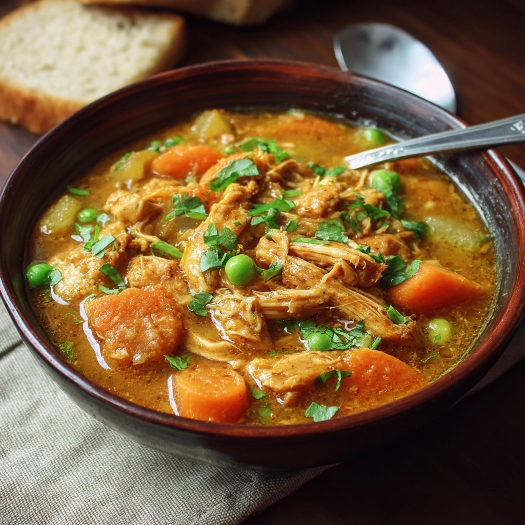 Dutch Oven Shredded Chicken Recipe - Recipe Image