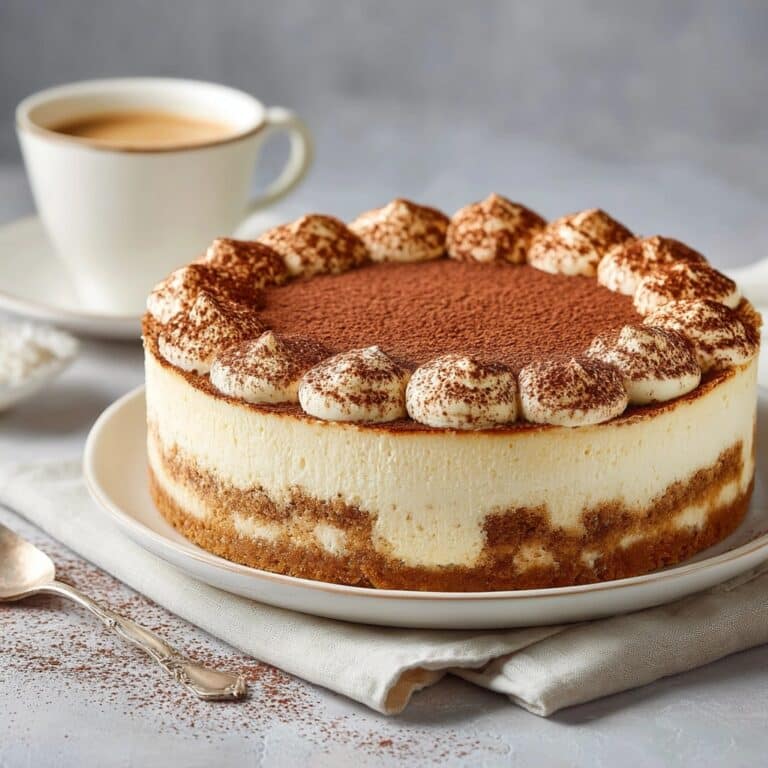 Decadent Tiramisu Cheesecake Recipe
