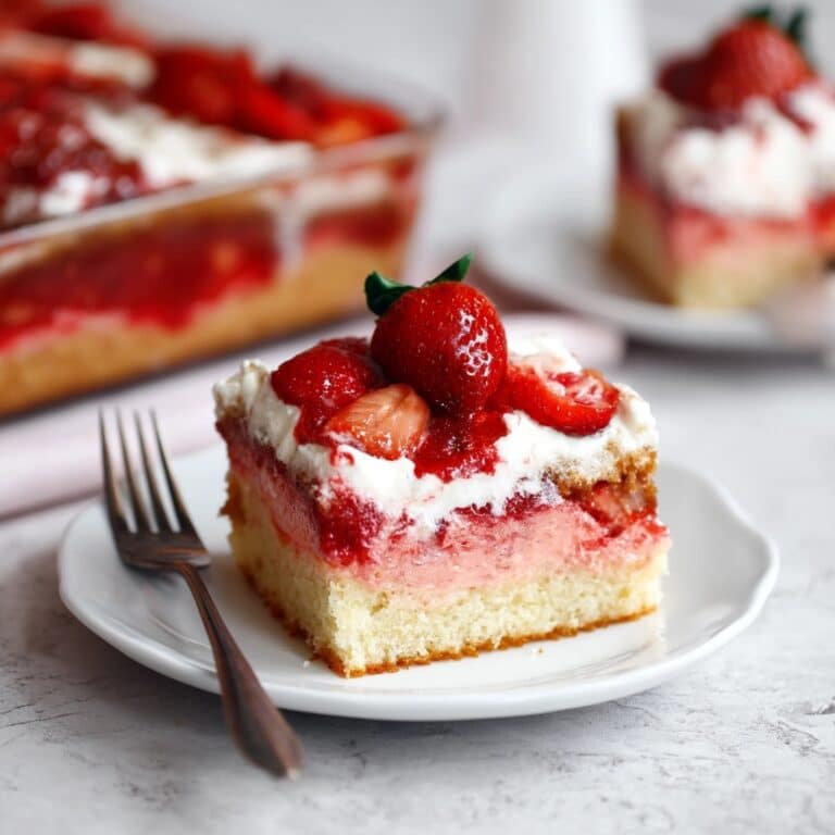 Strawberry Tres Leches Cake Recipe
