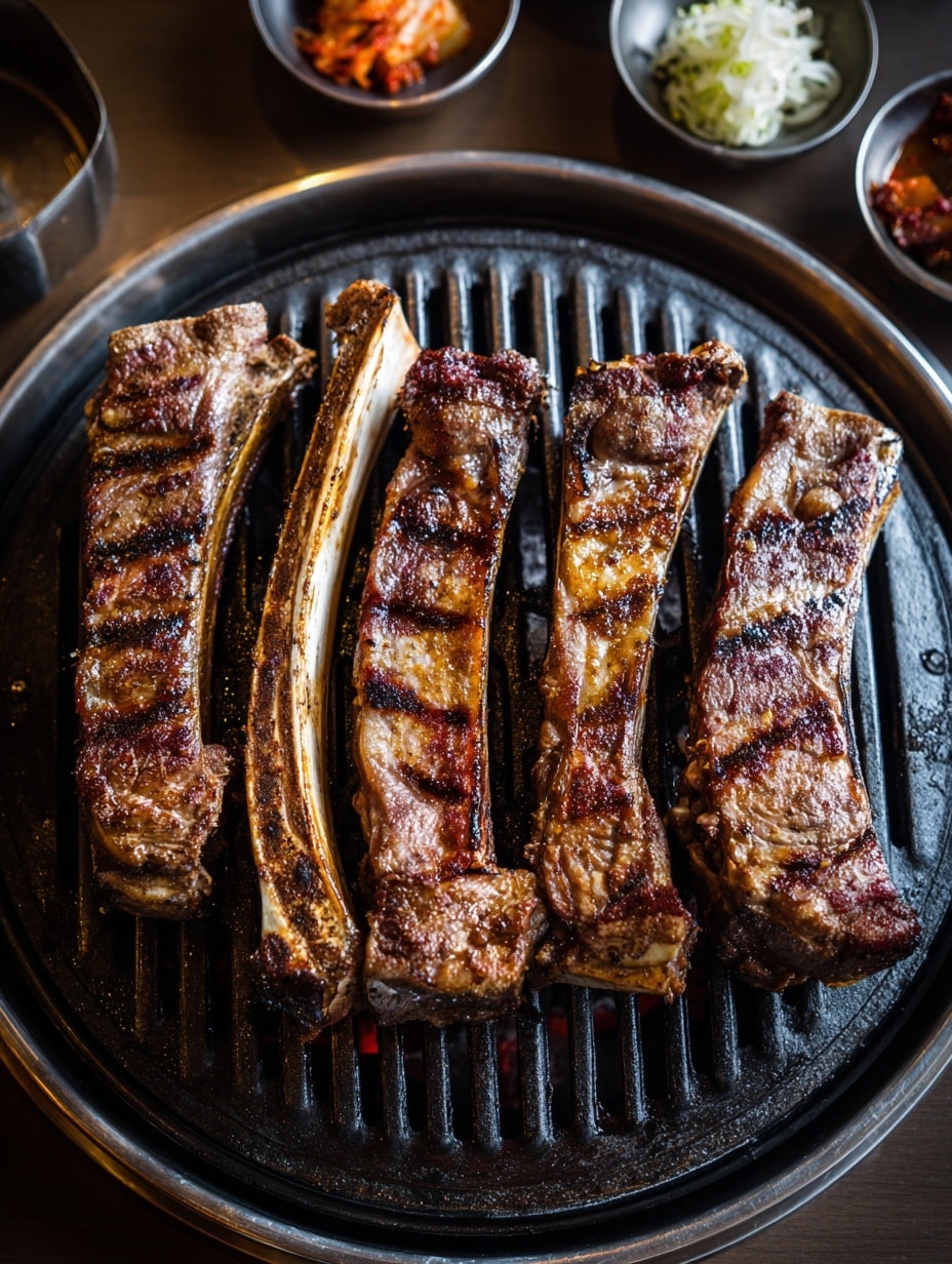 Juicy Korean BBQ Short Ribs Recipe - Recipe Image