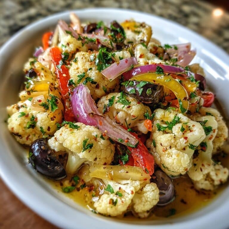 Dill Pickle Cauliflower Salad Recipe