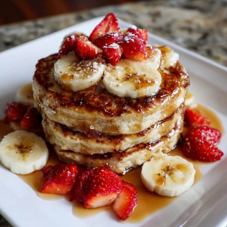 Fluffy Flourless Oatmeal Pancakes Recipe