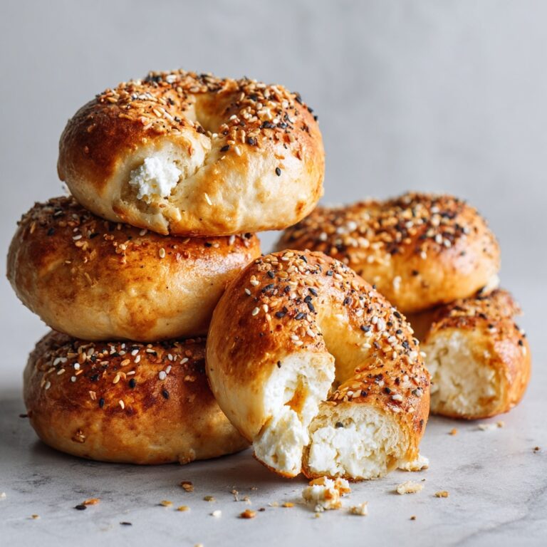 Creamy Cottage Cheese Bagels Recipe