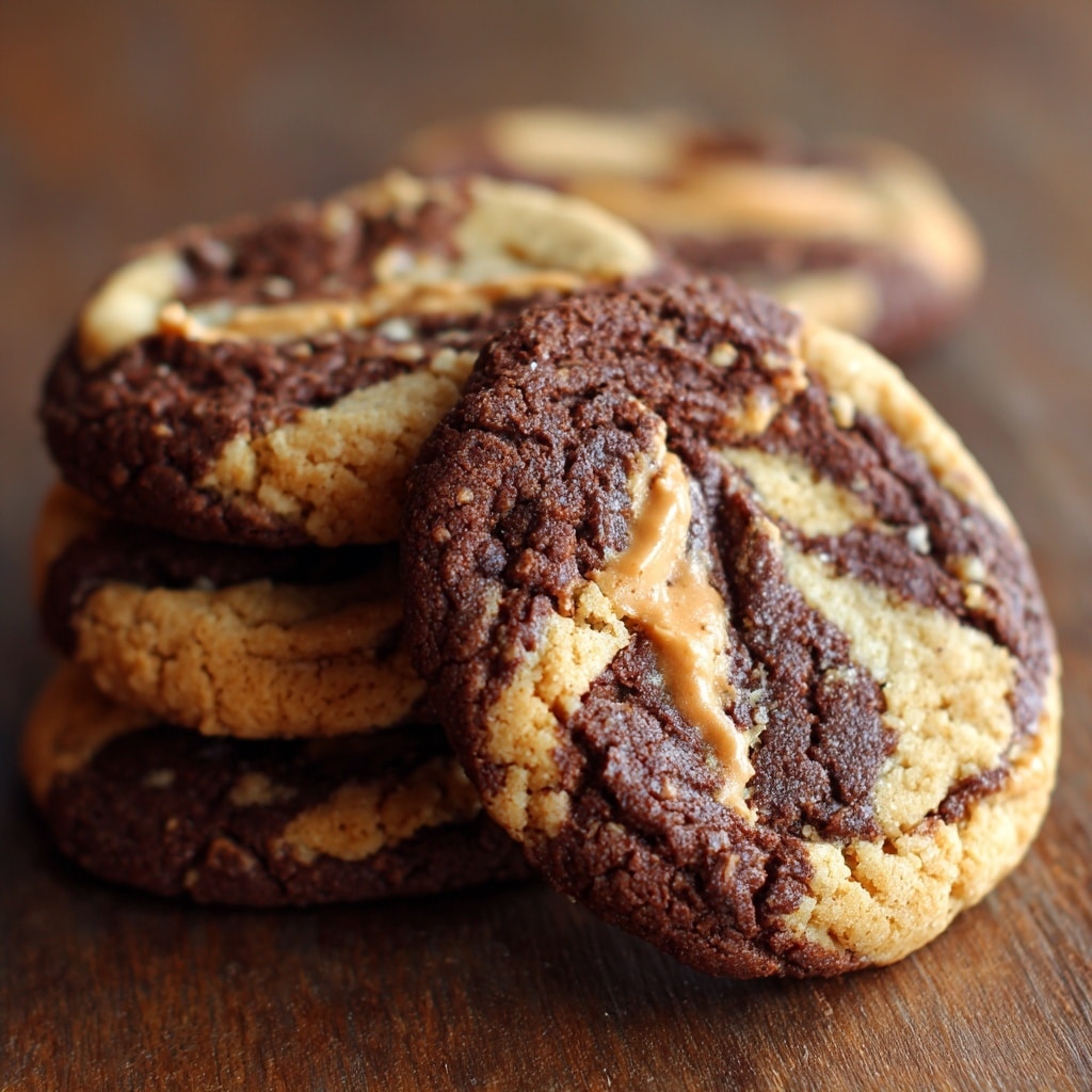 Chocolate Marshmallow Swirl Cookies Recipe - Recipe Image