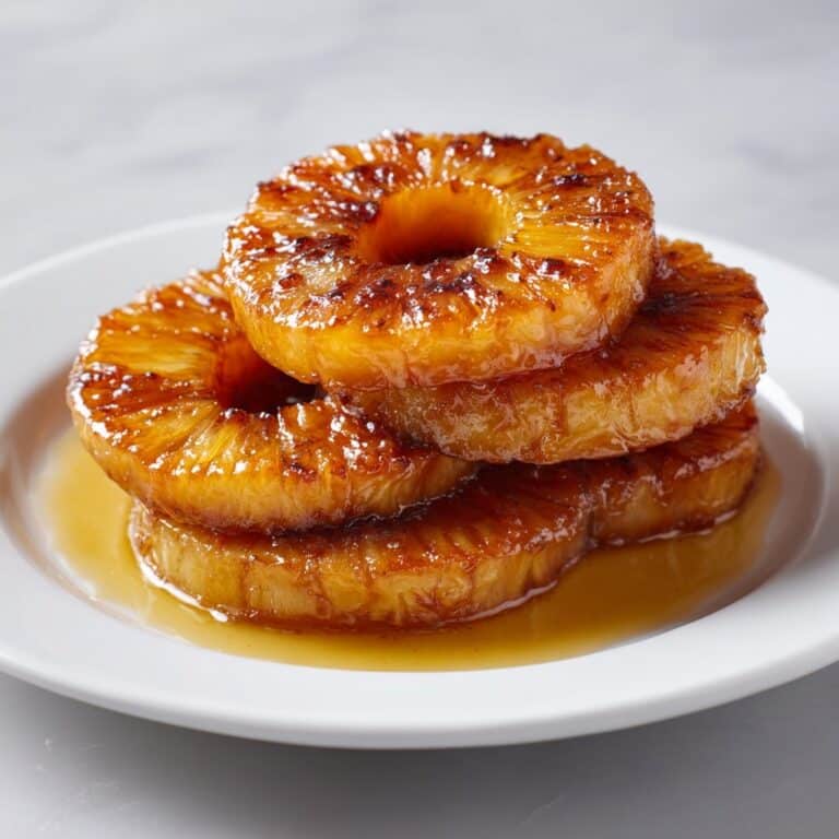 Grilled Pineapple with Brown Sugar and Cinnamon Recipe