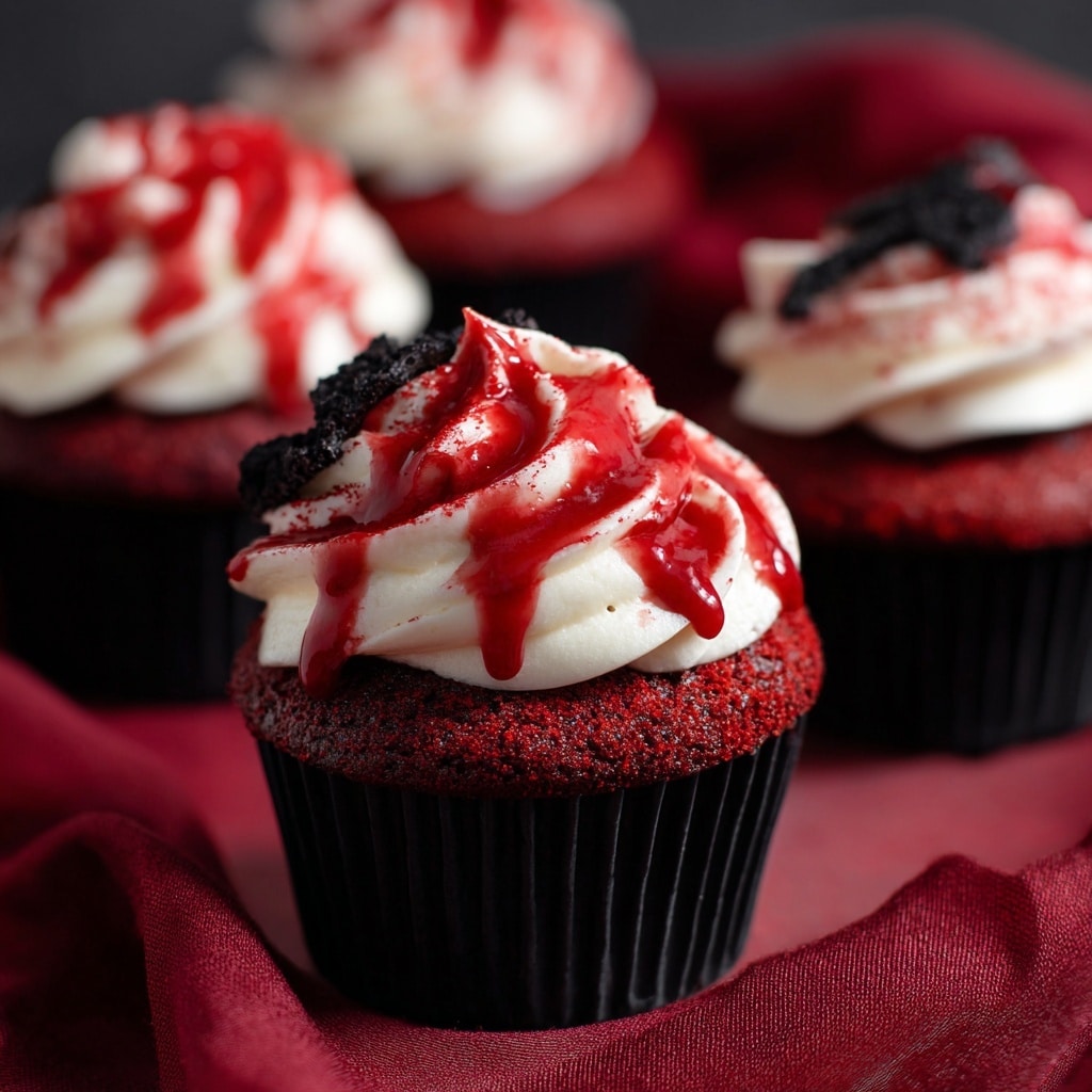 Red Velvet Brownie Cheesecakes Recipe - Recipe Image