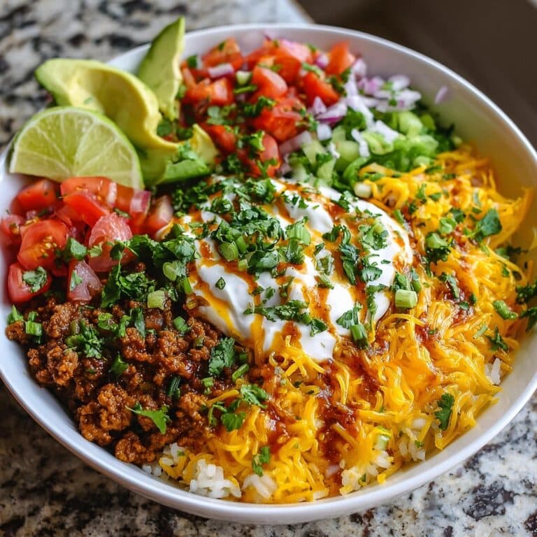 Taco Rice Bowl Recipe