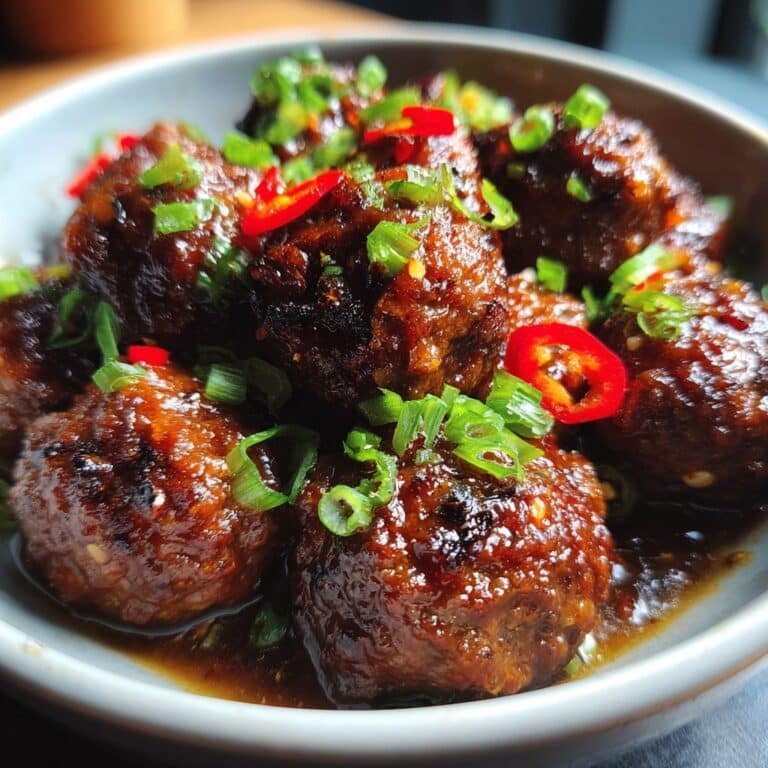 Honey Buffalo Crockpot Meatballs Recipe