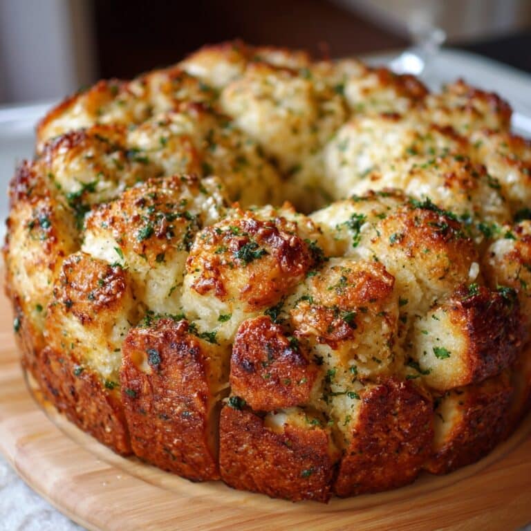 Garlic Parmesan Monkey Bread Recipe