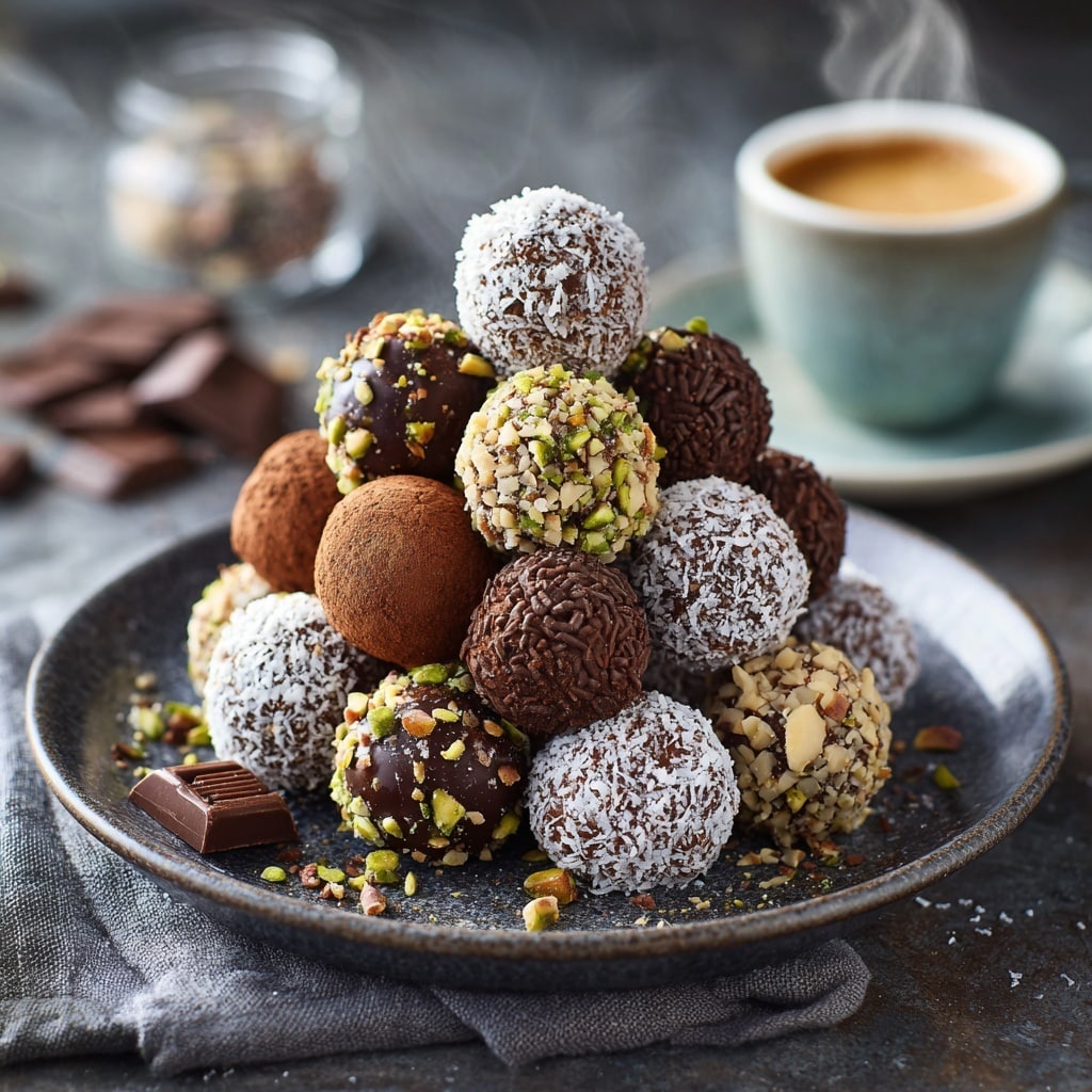 Dubai Chocolate Balls Recipe - Recipe Image