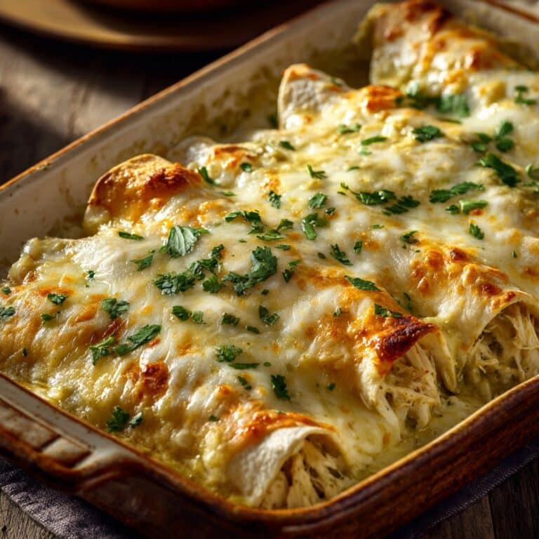 Creamy Chicken Enchiladas Recipe