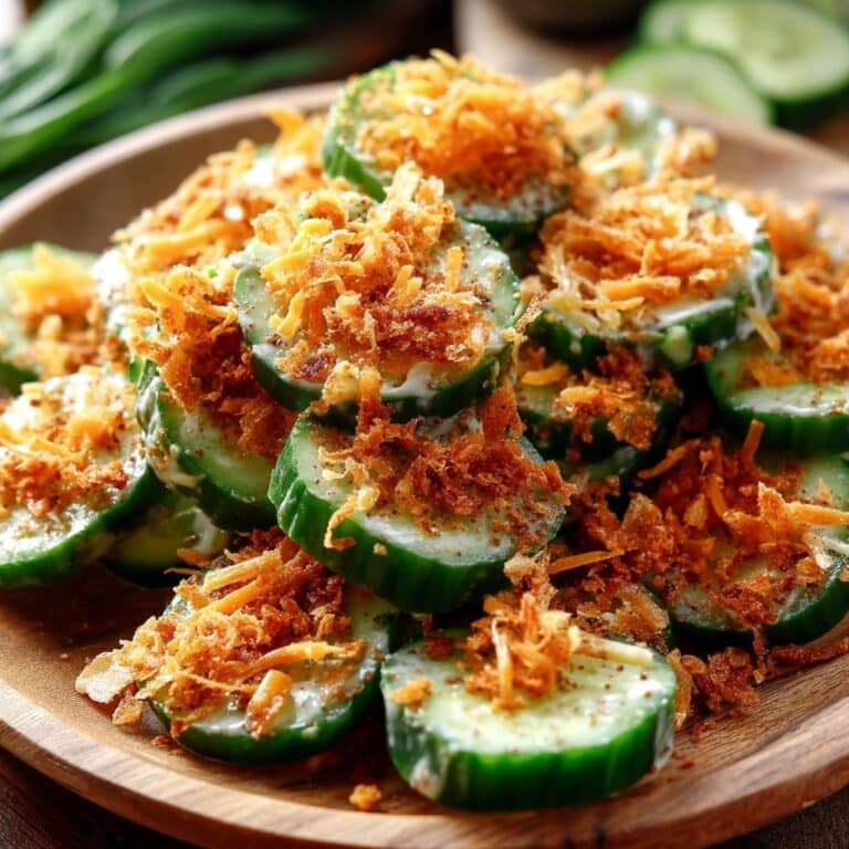 Cucumber Snack with Cream Cheese and Seasoning Recipe