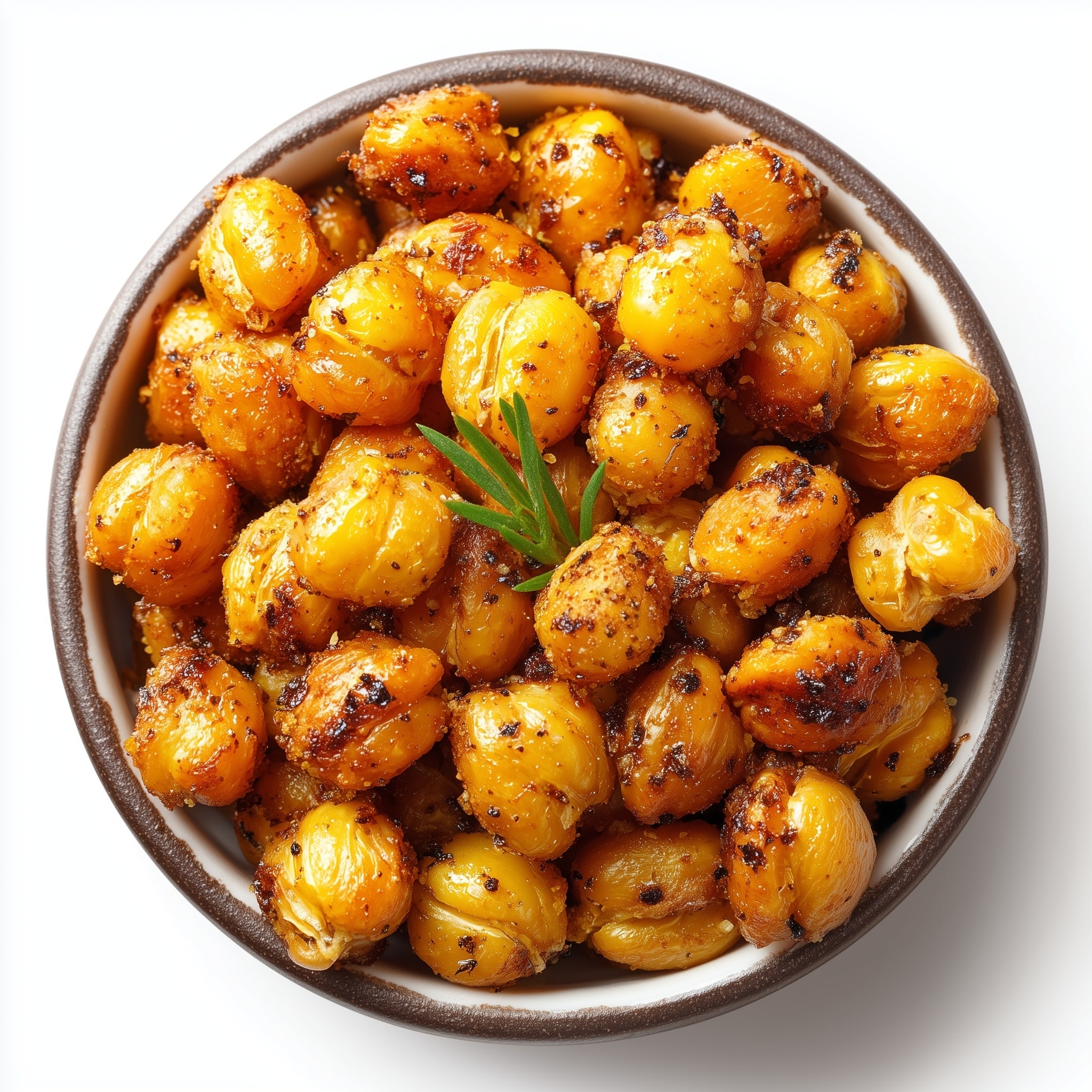 Crispy Air Fryer Ranch Chickpeas Recipe - Recipe Image