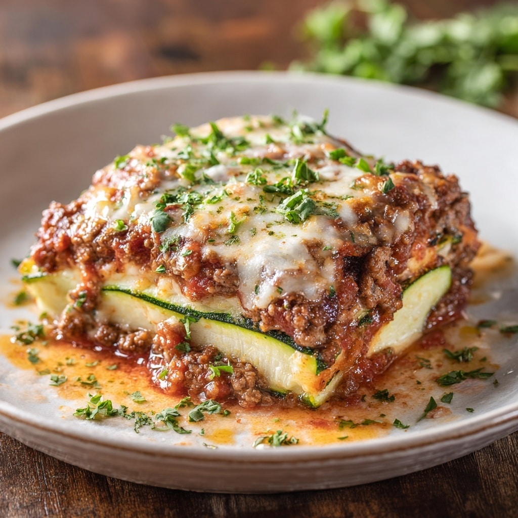 Loaded Zucchini Bake – Cheesy Comfort Recipe - Recipe Image