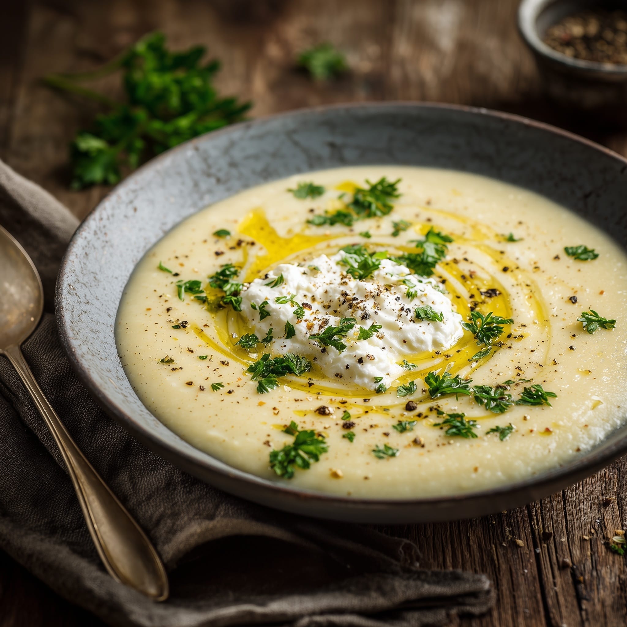 Greek Avgolemono Soup Recipe - Recipe Image