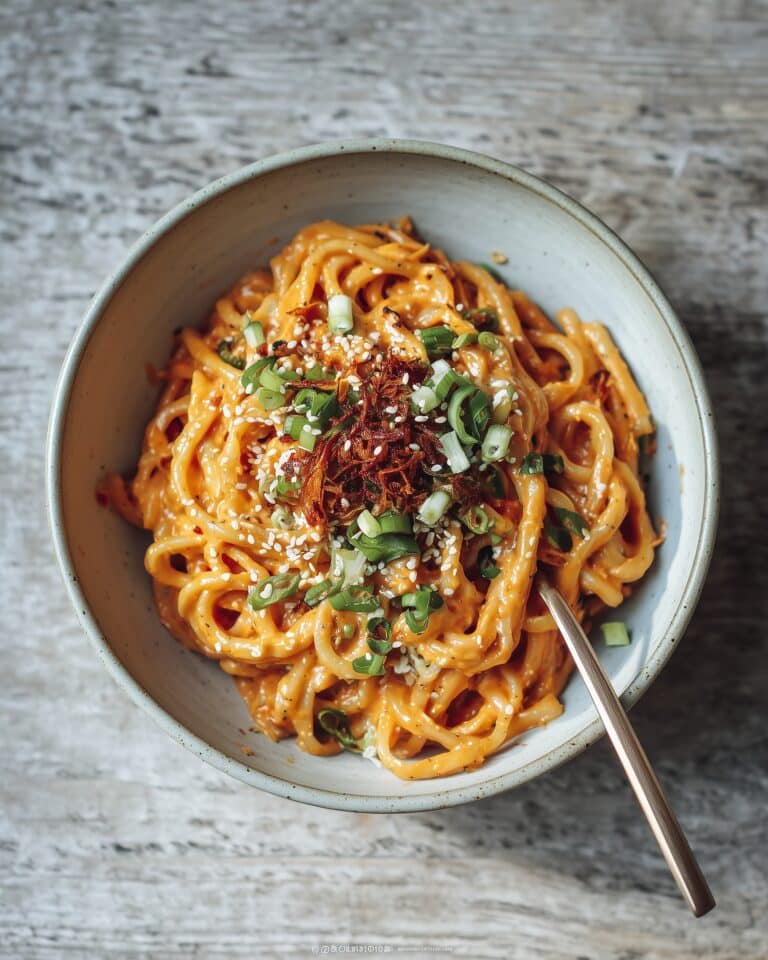 Aromatic Garlic Chili Noodles Recipe