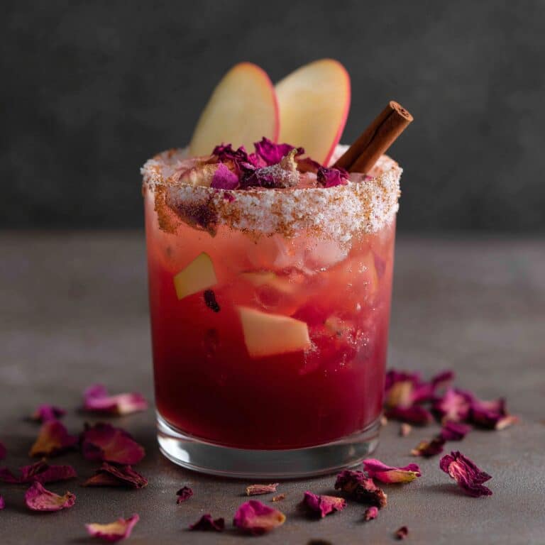 Cinnamon Apple Cranberry Mimosa Recipe