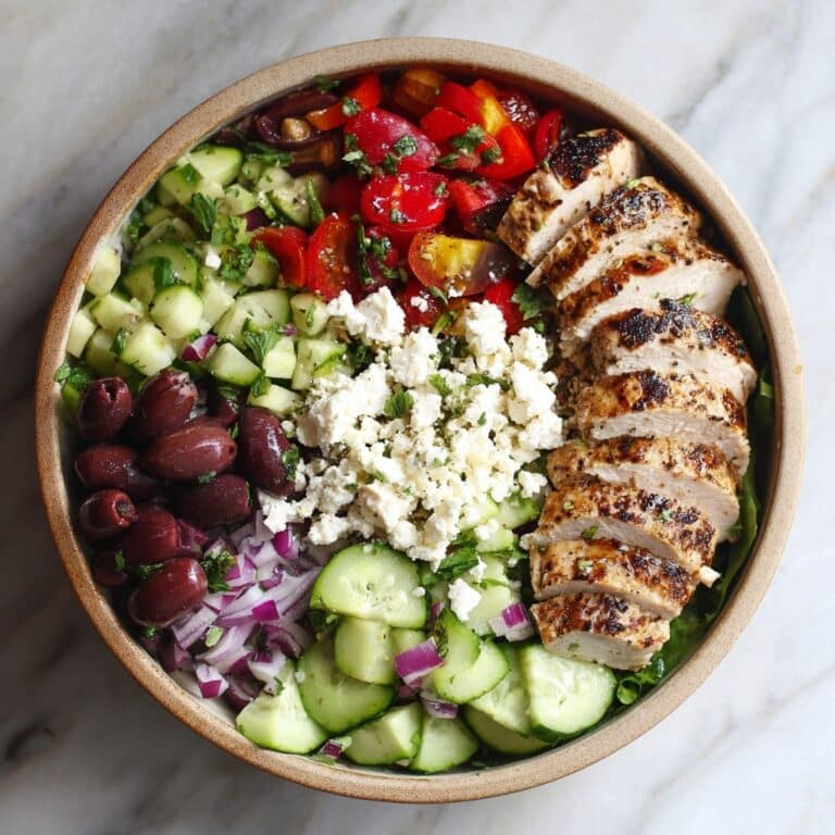 Greek Ground Chicken Bowls Recipe