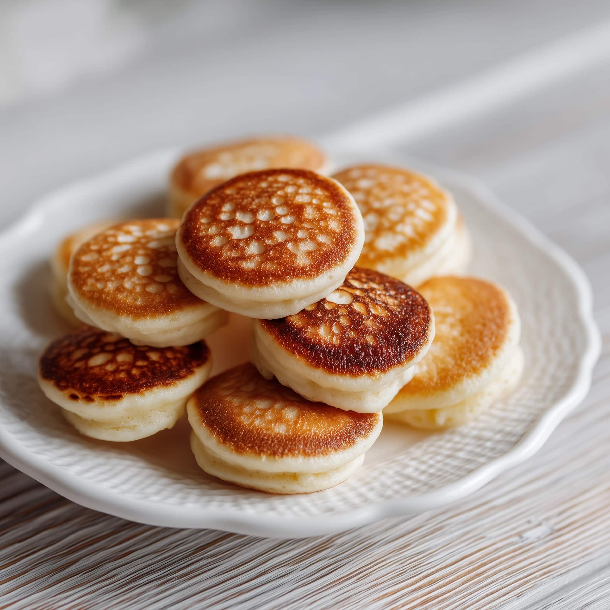 Fluffy Japanese Soufflé Pancakes Recipe - Recipe Image