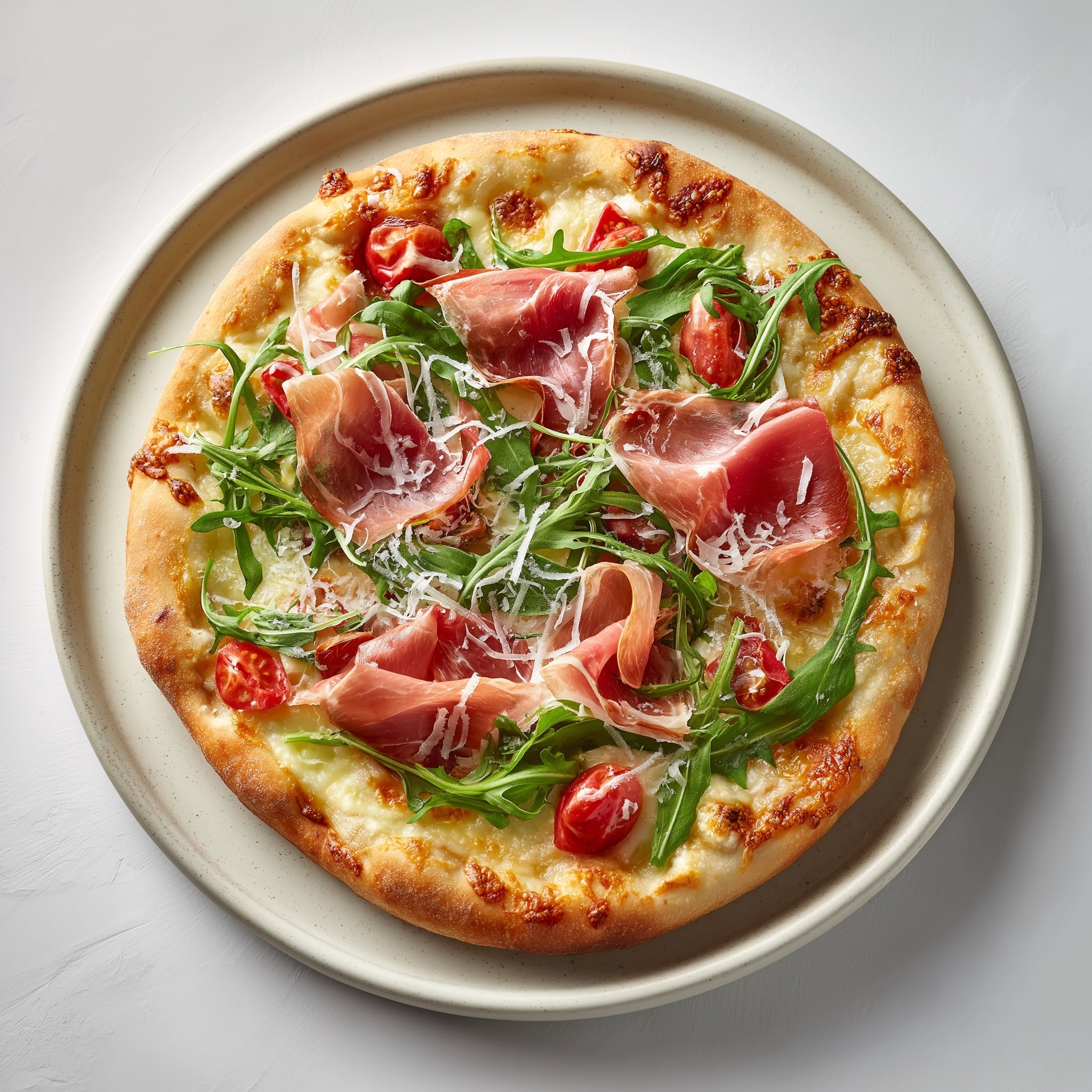 Peach Prosciutto Pizza Recipe - Recipe Image