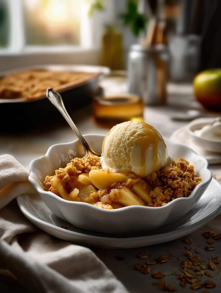 Slow Cooker Gluten-Free Apple Crisp Recipe
