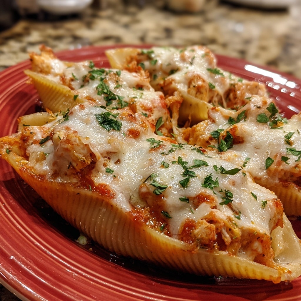Creamy Pumpkin Stuffed Shells Recipe - Recipe Image