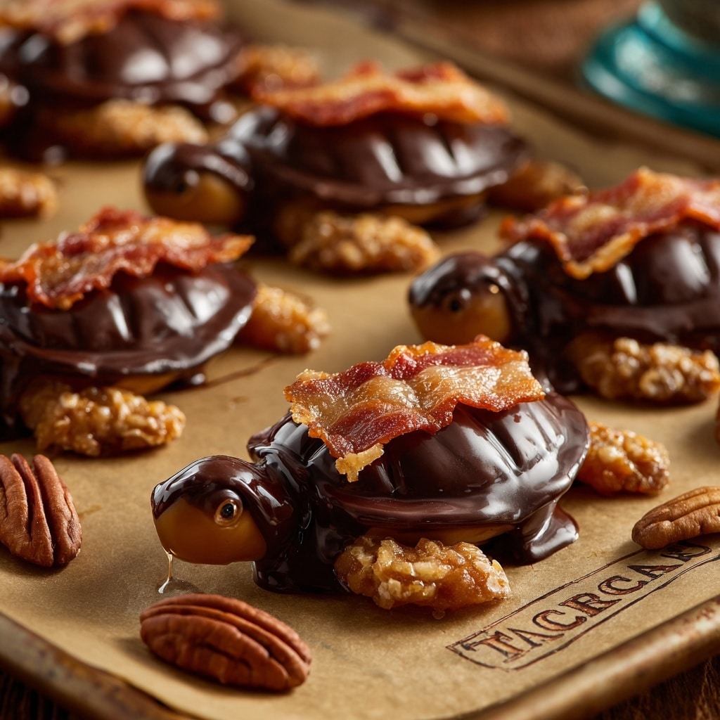 Homemade Chocolate Turtles Recipe - Recipe Image