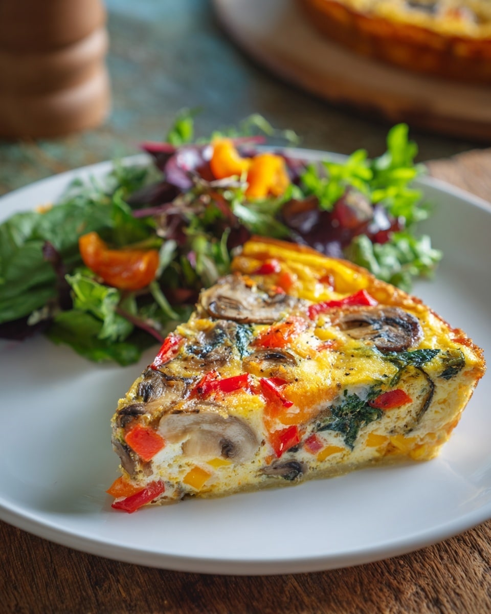 Vegan Chickpea Flour Frittata Recipe - Recipe Image