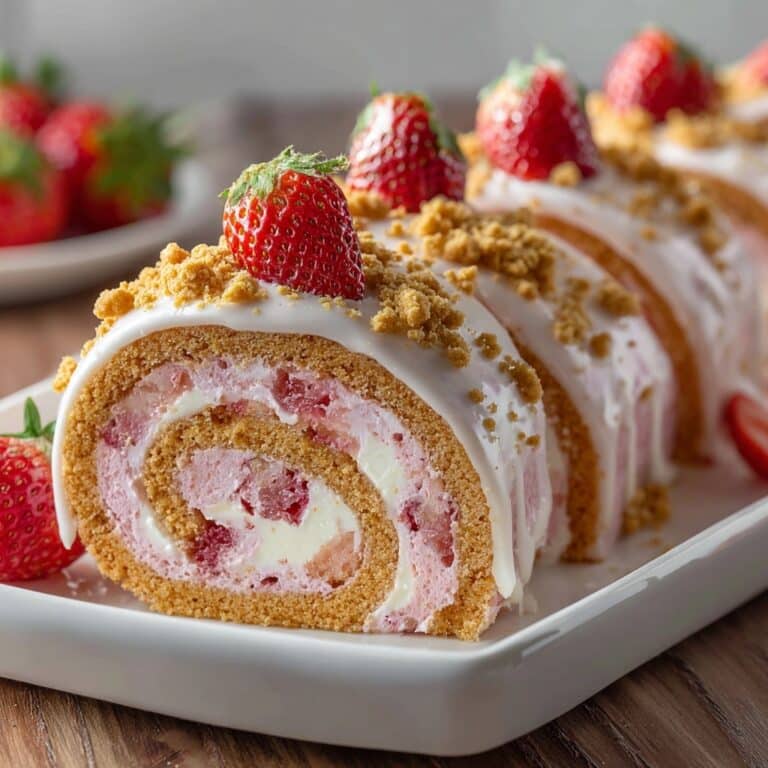 Strawberry Cheesecake Rolls Recipe