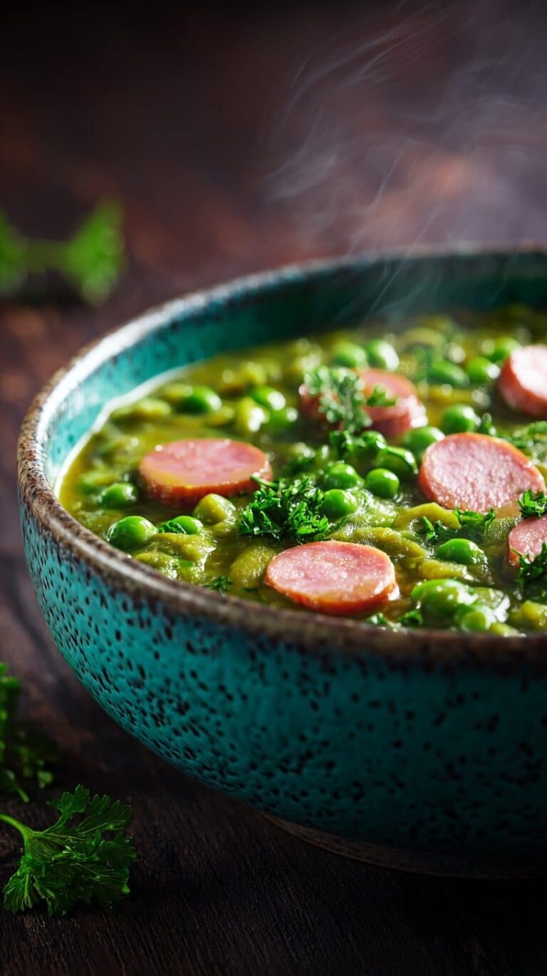 Slow Cooker Pea & Ham Soup Recipe