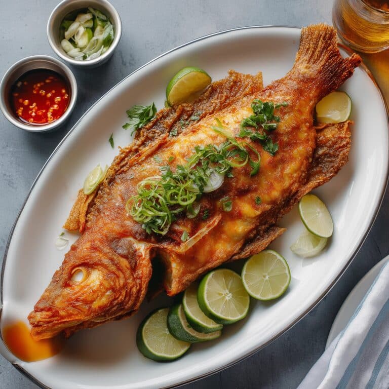 Vietnamese Baked Snapper Recipe