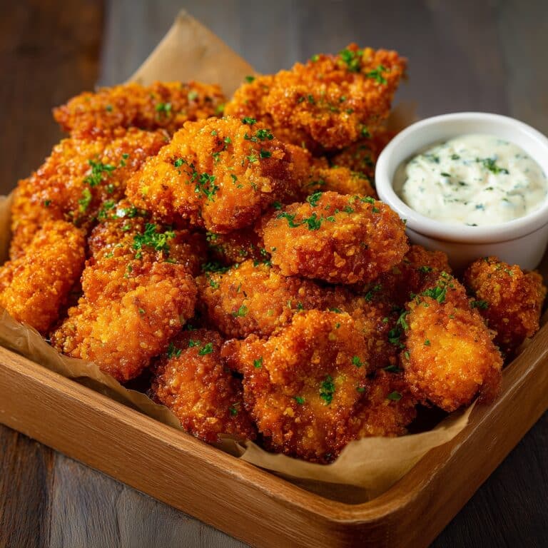 Baked Popcorn Chicken Recipe