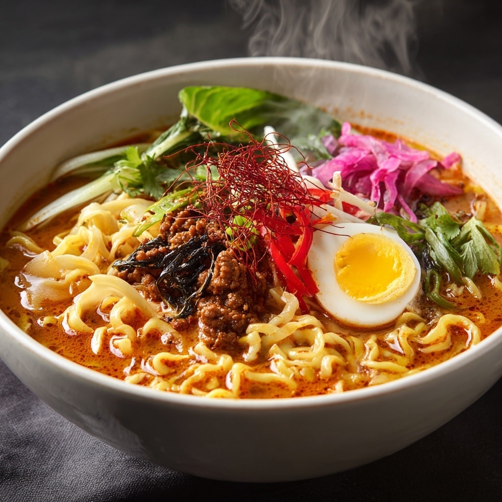 Khao Soi Thai Coconut Noodle Soup Recipe - Recipe Image