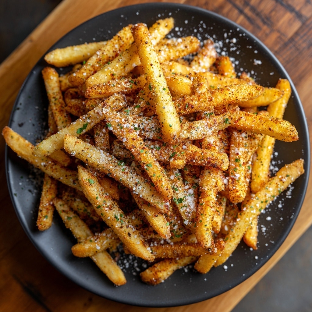 Air Fryer Garlic Parmesan Fries Recipe - Recipe Image