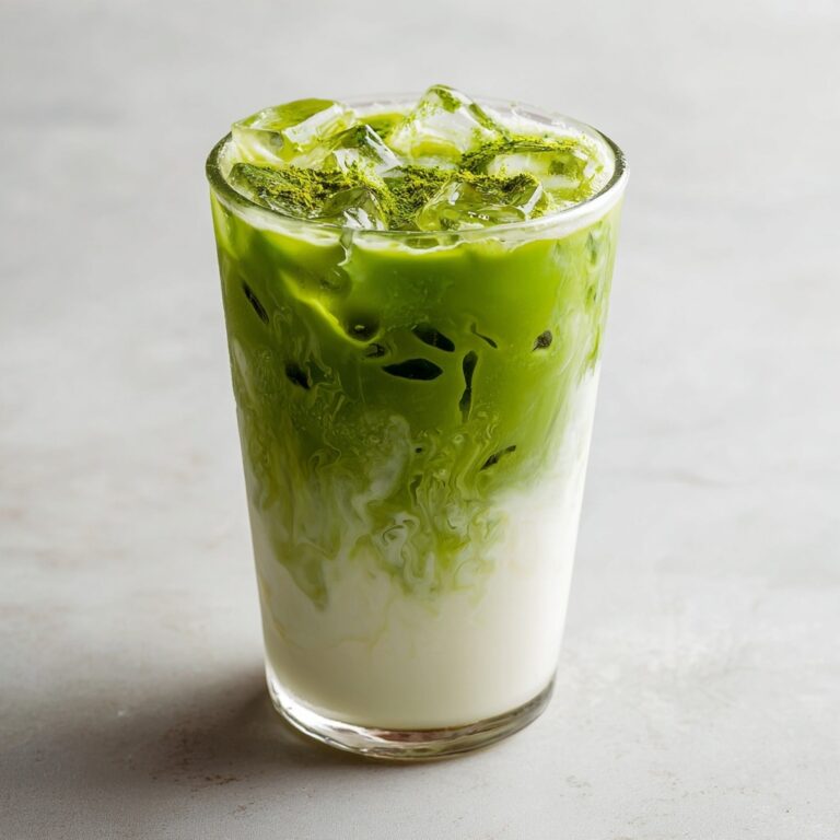 Iced Brown Sugar Matcha Latte Recipe