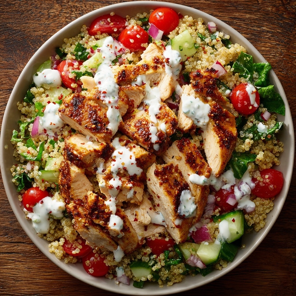 Shawarma Chicken Bowls Recipe - Recipe Image